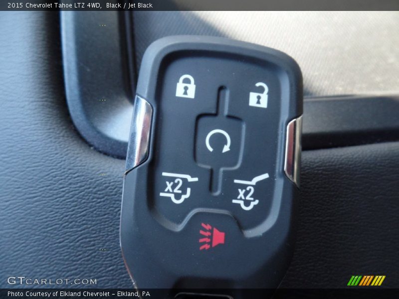 Black / Jet Black 2015 Chevrolet Tahoe LTZ 4WD