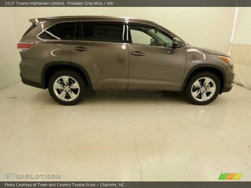 Predawn Gray Mica / Ash 2015 Toyota Highlander Limited