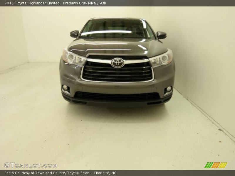 Predawn Gray Mica / Ash 2015 Toyota Highlander Limited