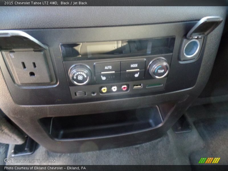 Black / Jet Black 2015 Chevrolet Tahoe LTZ 4WD