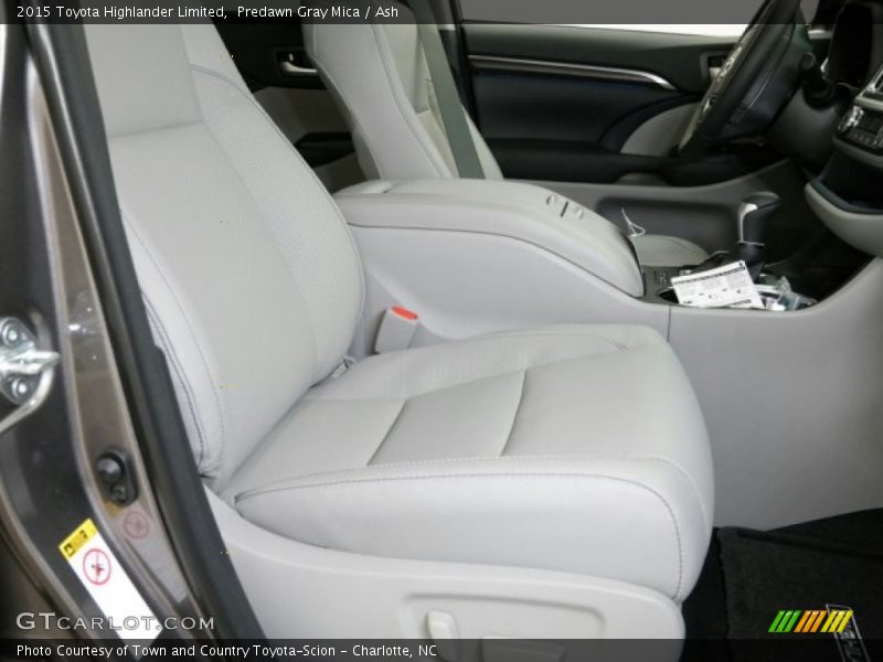 Predawn Gray Mica / Ash 2015 Toyota Highlander Limited