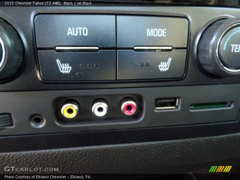 Black / Jet Black 2015 Chevrolet Tahoe LTZ 4WD