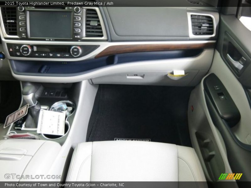 Predawn Gray Mica / Ash 2015 Toyota Highlander Limited