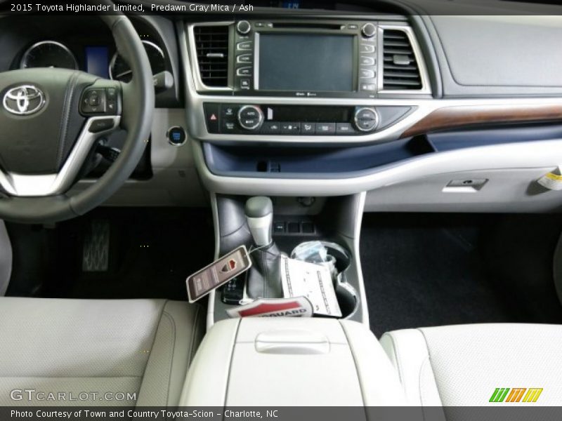 Predawn Gray Mica / Ash 2015 Toyota Highlander Limited