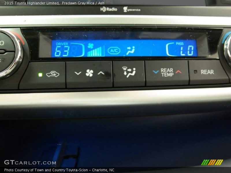 Predawn Gray Mica / Ash 2015 Toyota Highlander Limited
