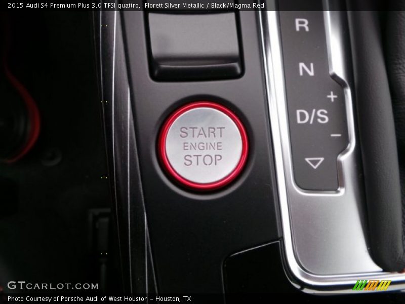 Florett Silver Metallic / Black/Magma Red 2015 Audi S4 Premium Plus 3.0 TFSI quattro