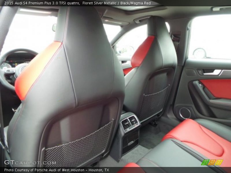 Rear Seat of 2015 S4 Premium Plus 3.0 TFSI quattro