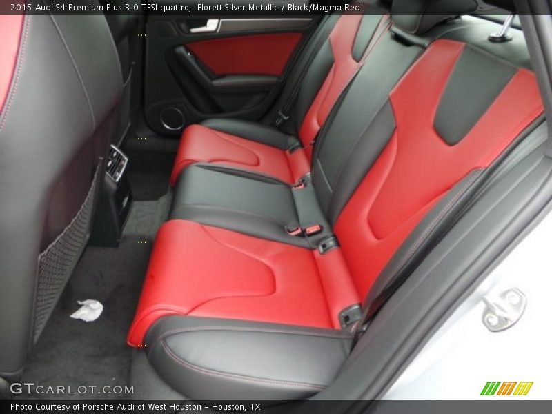 Rear Seat of 2015 S4 Premium Plus 3.0 TFSI quattro