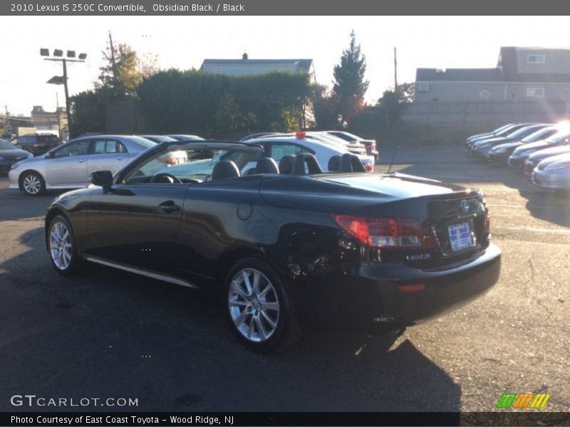 Obsidian Black / Black 2010 Lexus IS 250C Convertible