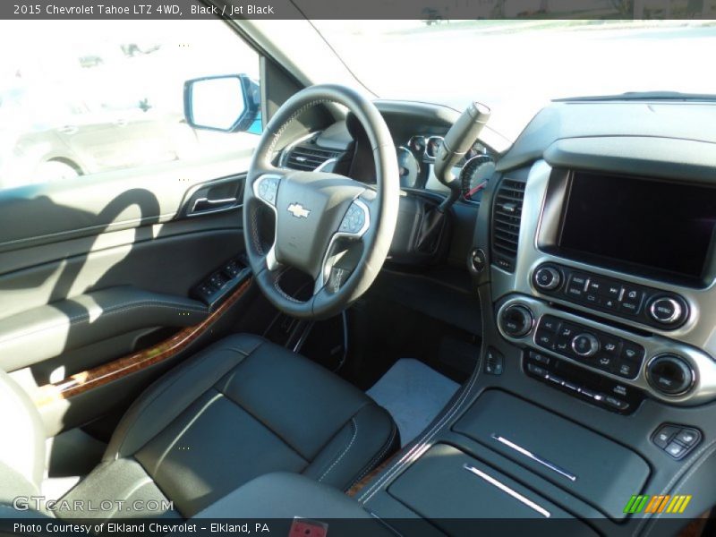 Black / Jet Black 2015 Chevrolet Tahoe LTZ 4WD
