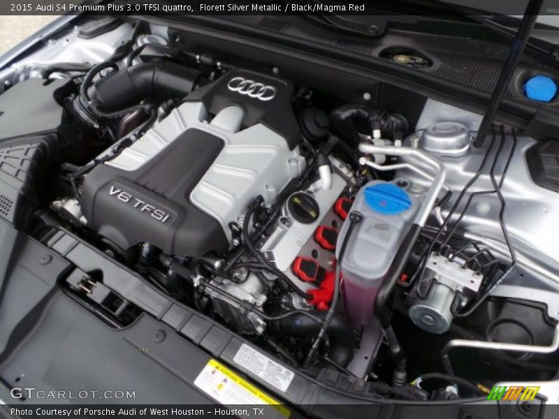  2015 S4 Premium Plus 3.0 TFSI quattro Engine - 3.0 Liter TFSI Supercharged DOHC 24-Valve VVT V6