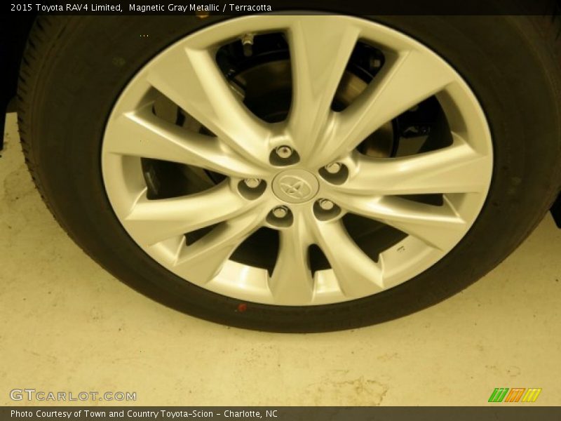 Magnetic Gray Metallic / Terracotta 2015 Toyota RAV4 Limited