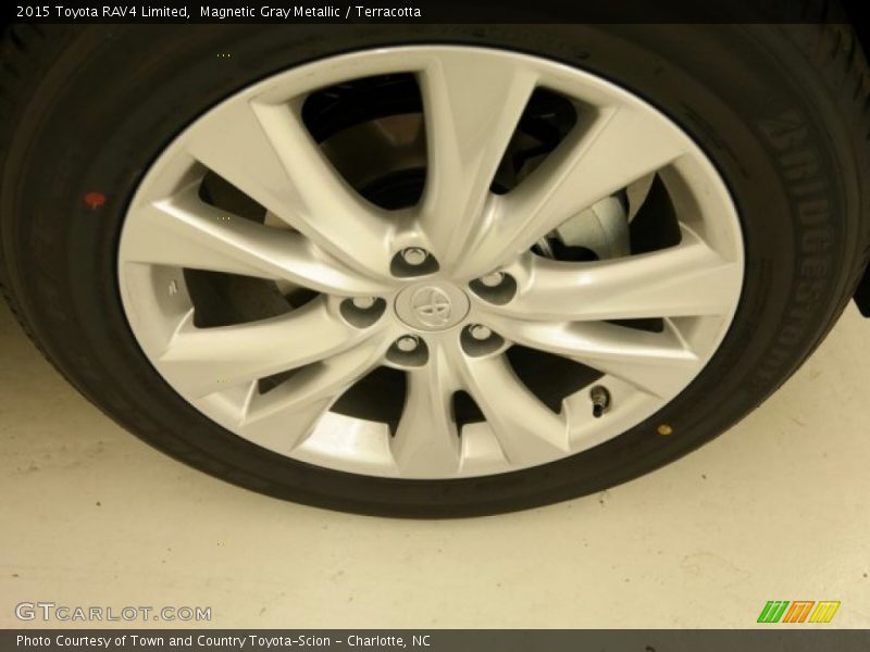 Magnetic Gray Metallic / Terracotta 2015 Toyota RAV4 Limited