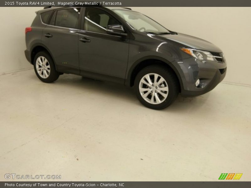 Magnetic Gray Metallic / Terracotta 2015 Toyota RAV4 Limited