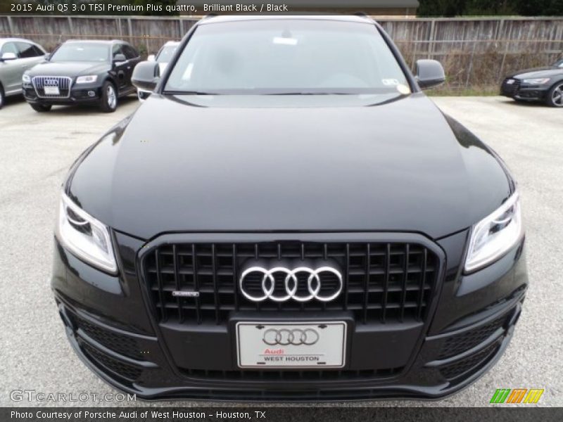 Brilliant Black / Black 2015 Audi Q5 3.0 TFSI Premium Plus quattro