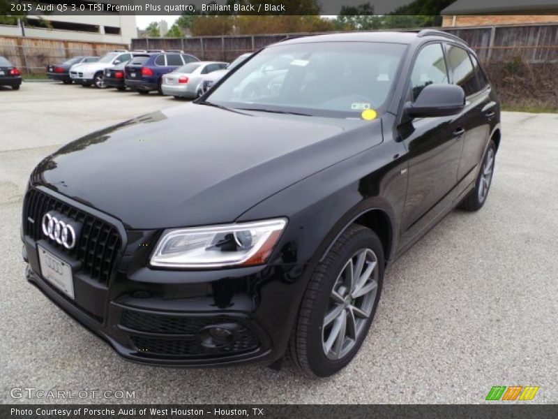 Brilliant Black / Black 2015 Audi Q5 3.0 TFSI Premium Plus quattro