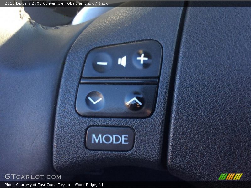 Obsidian Black / Black 2010 Lexus IS 250C Convertible