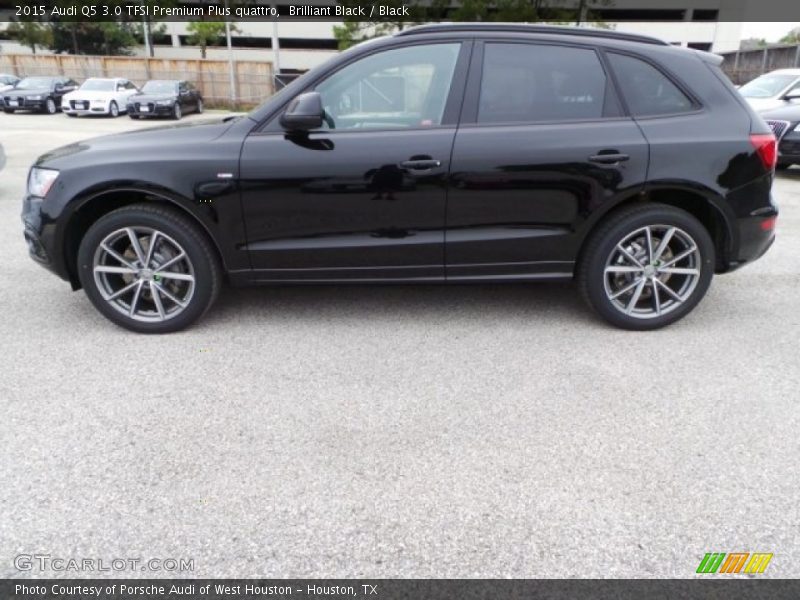 Brilliant Black / Black 2015 Audi Q5 3.0 TFSI Premium Plus quattro