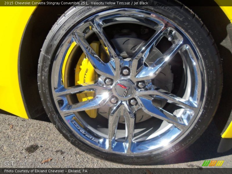  2015 Corvette Stingray Convertible Z51 Wheel