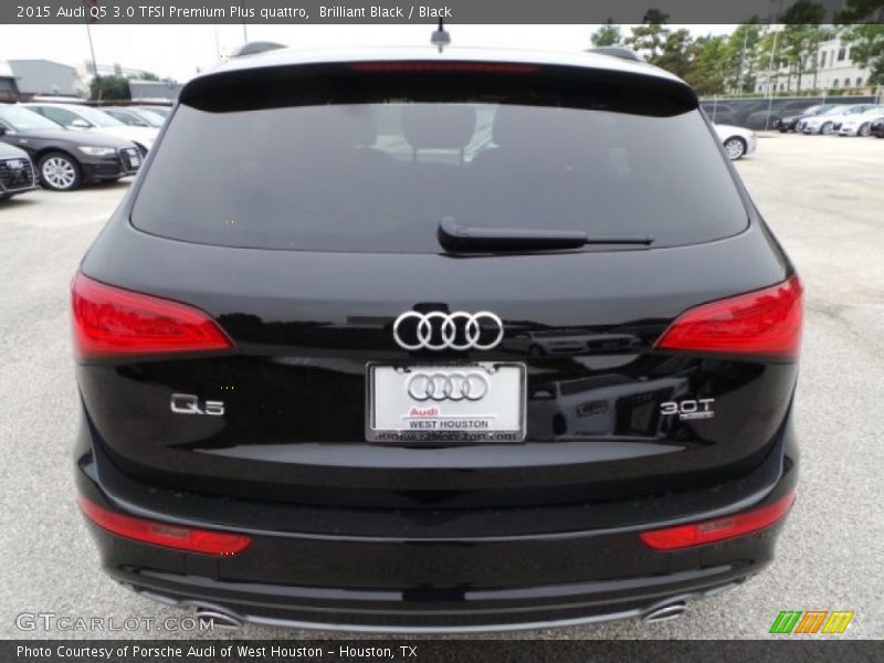 Brilliant Black / Black 2015 Audi Q5 3.0 TFSI Premium Plus quattro