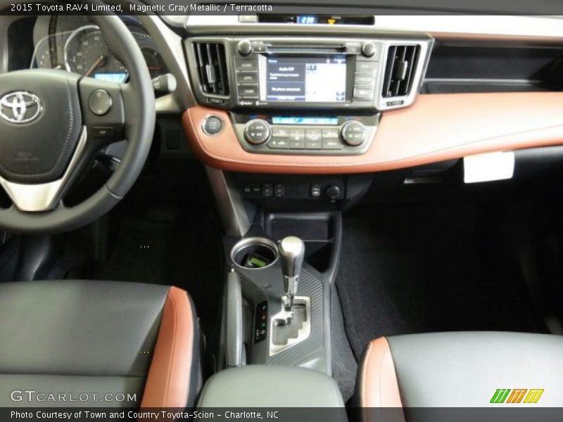 Magnetic Gray Metallic / Terracotta 2015 Toyota RAV4 Limited