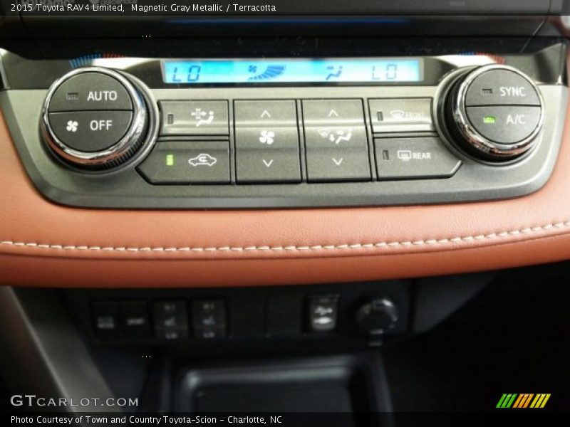 Magnetic Gray Metallic / Terracotta 2015 Toyota RAV4 Limited