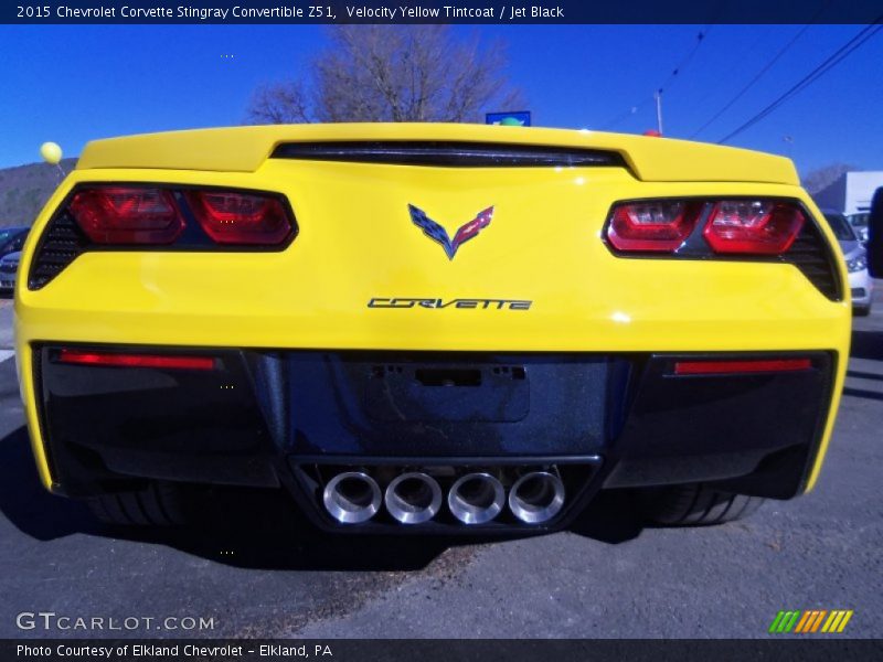  2015 Corvette Stingray Convertible Z51 Velocity Yellow Tintcoat