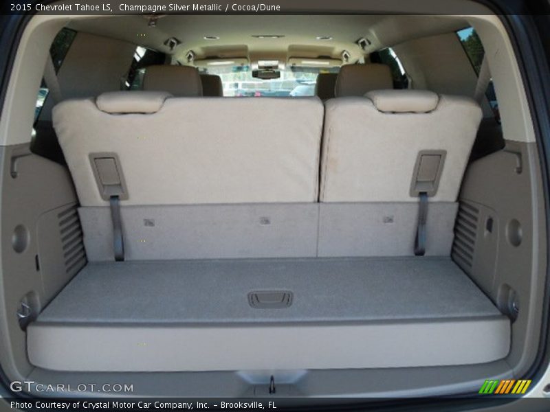 Champagne Silver Metallic / Cocoa/Dune 2015 Chevrolet Tahoe LS