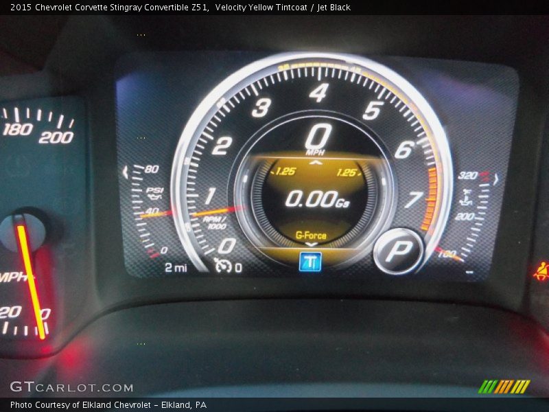  2015 Corvette Stingray Convertible Z51 Stingray Convertible Z51 Gauges