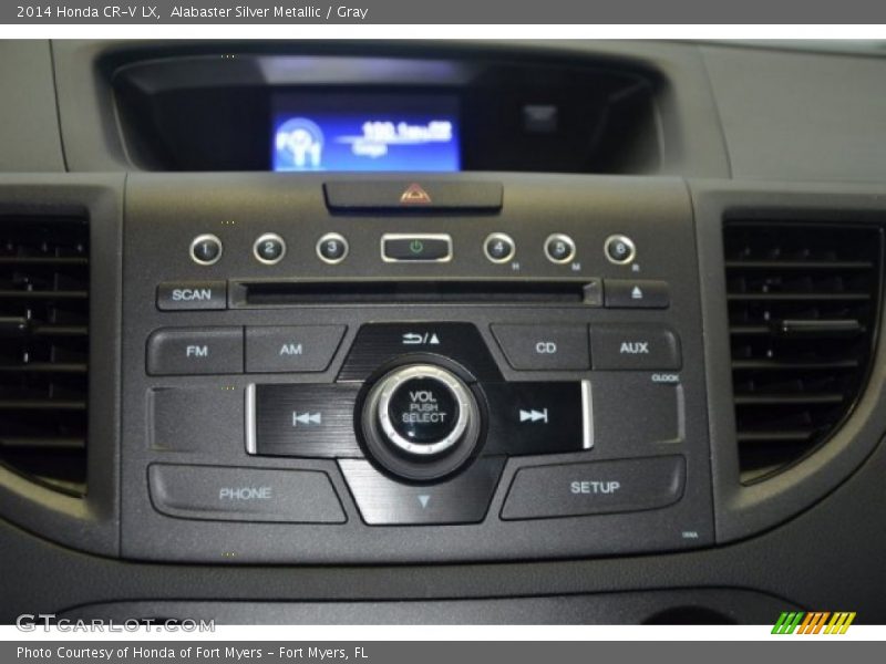 Alabaster Silver Metallic / Gray 2014 Honda CR-V LX