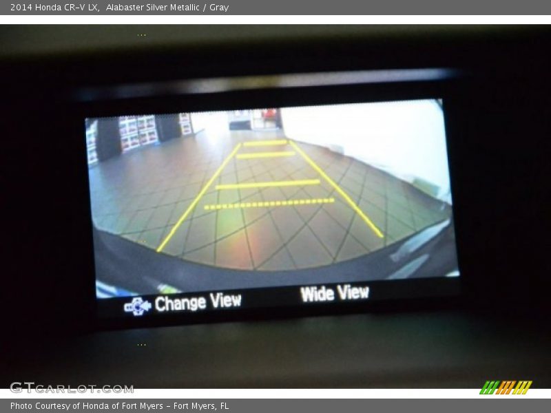 Alabaster Silver Metallic / Gray 2014 Honda CR-V LX
