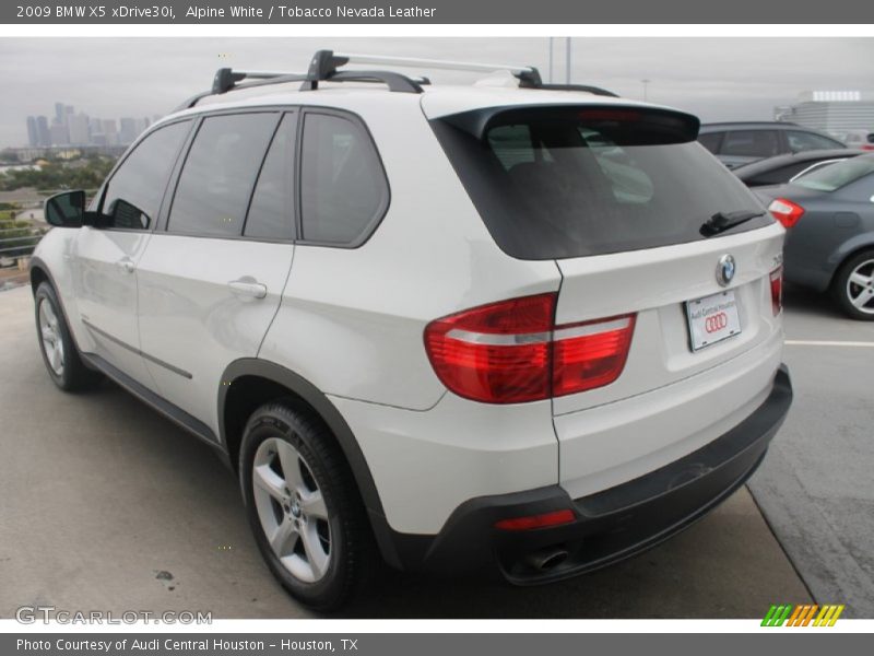 Alpine White / Tobacco Nevada Leather 2009 BMW X5 xDrive30i