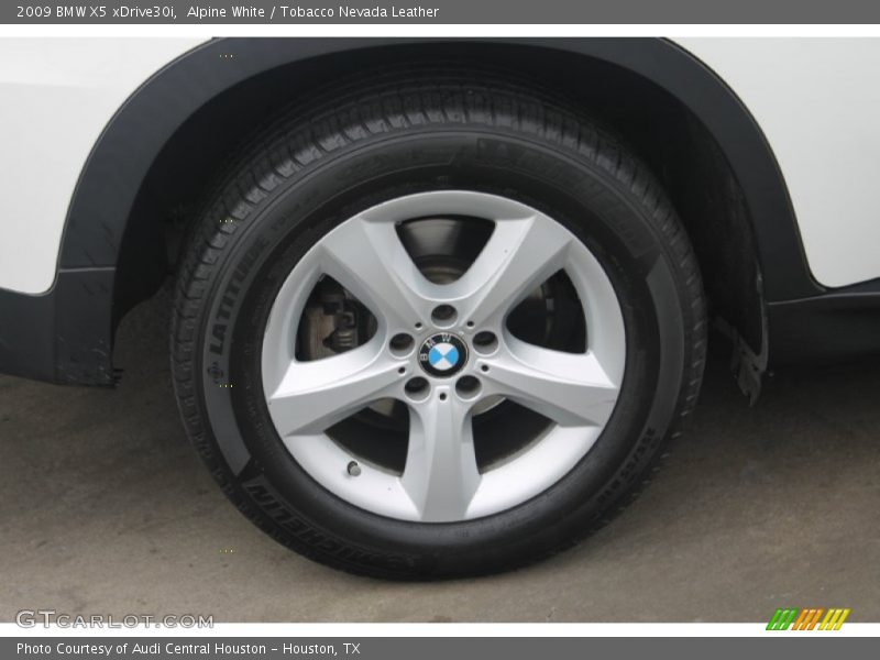 Alpine White / Tobacco Nevada Leather 2009 BMW X5 xDrive30i