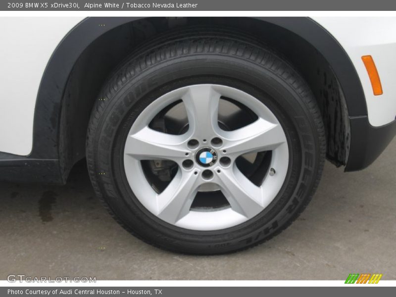 Alpine White / Tobacco Nevada Leather 2009 BMW X5 xDrive30i