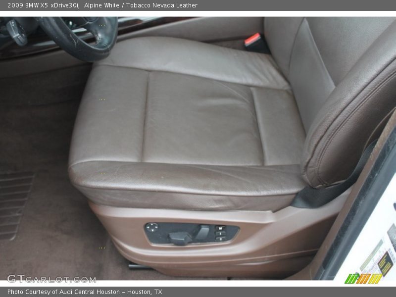 Alpine White / Tobacco Nevada Leather 2009 BMW X5 xDrive30i