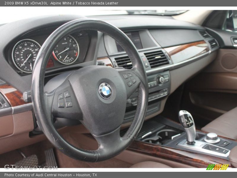 Alpine White / Tobacco Nevada Leather 2009 BMW X5 xDrive30i