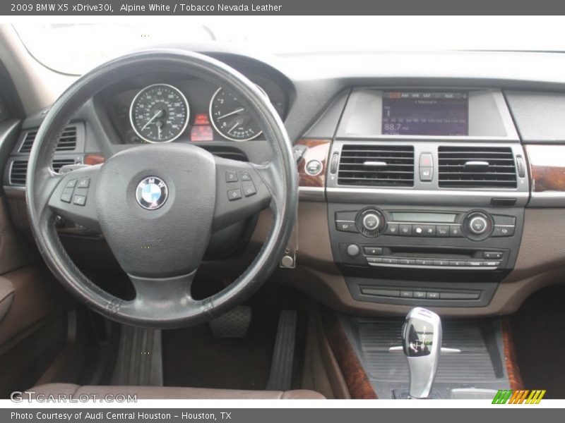 Alpine White / Tobacco Nevada Leather 2009 BMW X5 xDrive30i