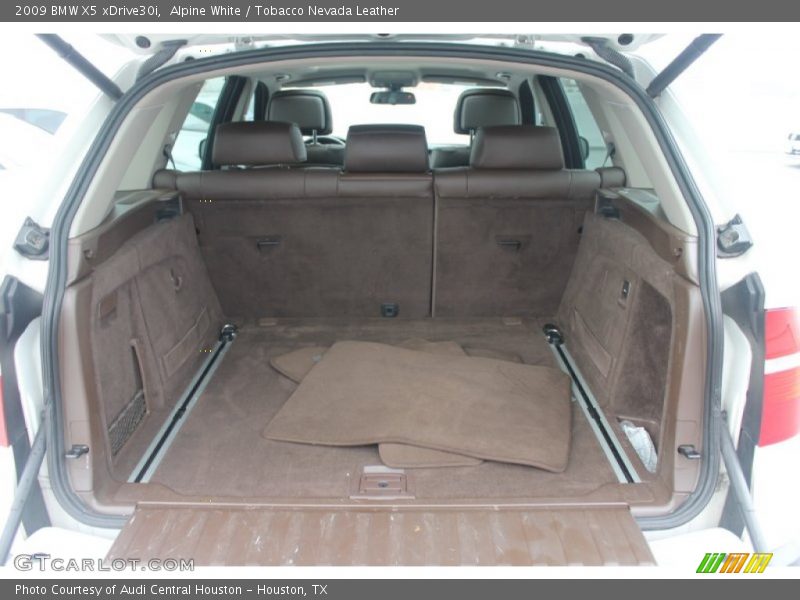 Alpine White / Tobacco Nevada Leather 2009 BMW X5 xDrive30i