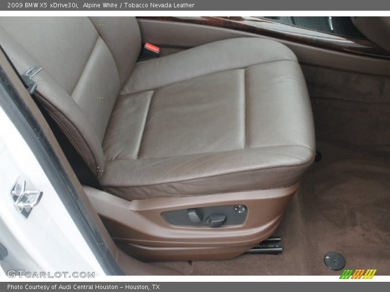 Alpine White / Tobacco Nevada Leather 2009 BMW X5 xDrive30i