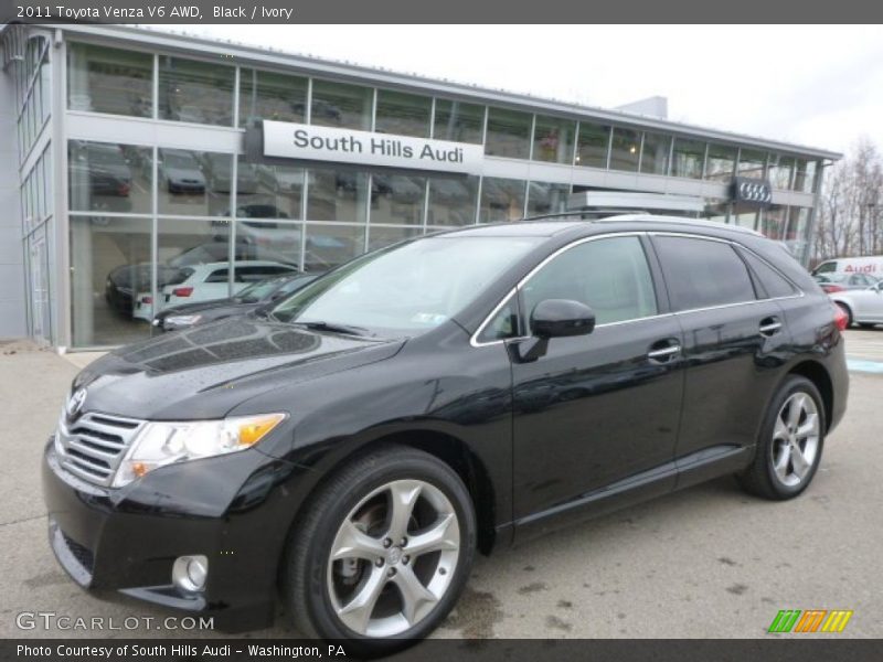 Black / Ivory 2011 Toyota Venza V6 AWD