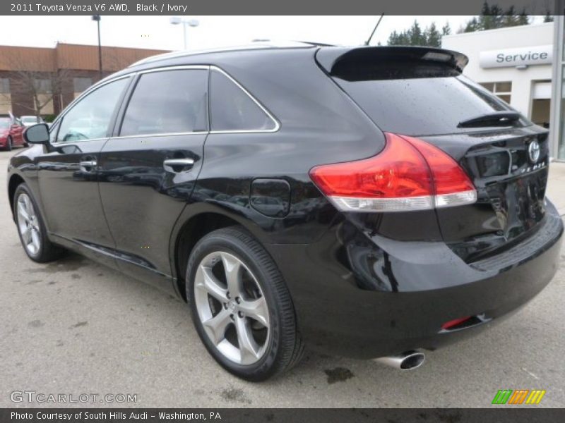 Black / Ivory 2011 Toyota Venza V6 AWD