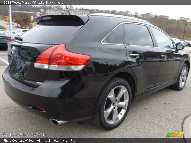 Black / Ivory 2011 Toyota Venza V6 AWD