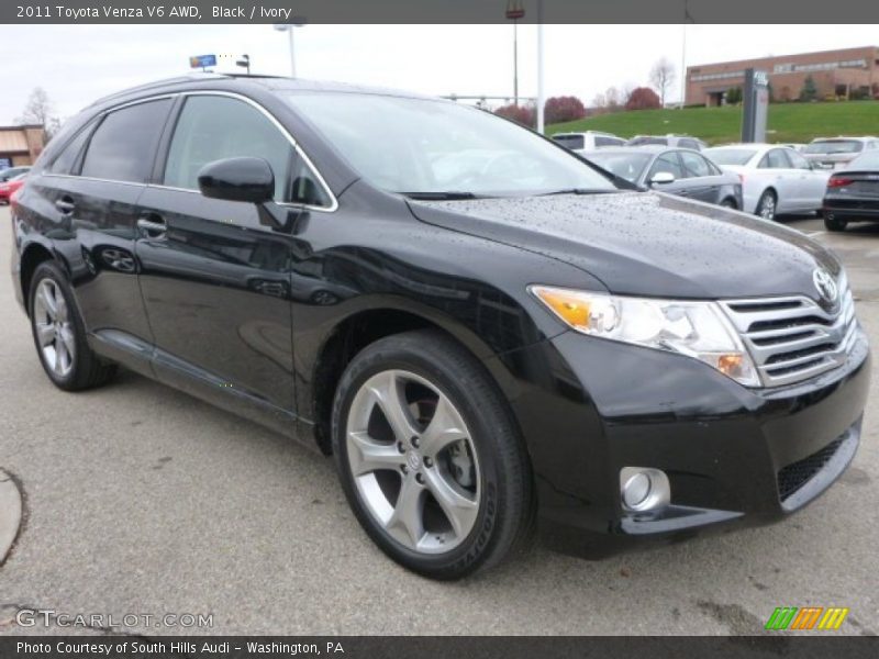 Black / Ivory 2011 Toyota Venza V6 AWD