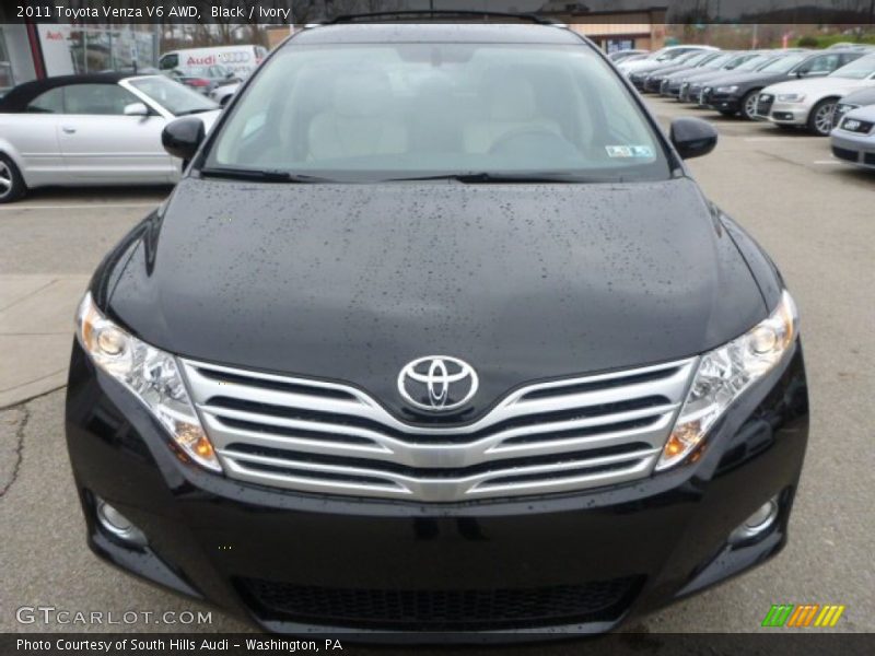 Black / Ivory 2011 Toyota Venza V6 AWD