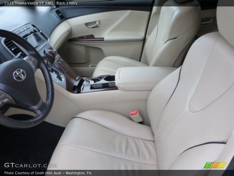 Black / Ivory 2011 Toyota Venza V6 AWD