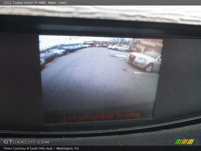 Black / Ivory 2011 Toyota Venza V6 AWD