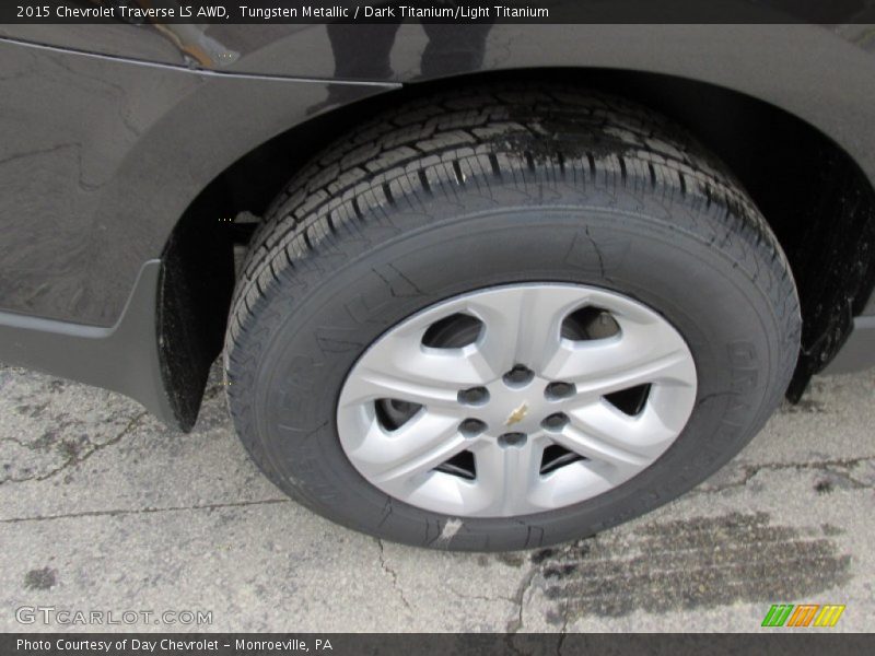 Tungsten Metallic / Dark Titanium/Light Titanium 2015 Chevrolet Traverse LS AWD
