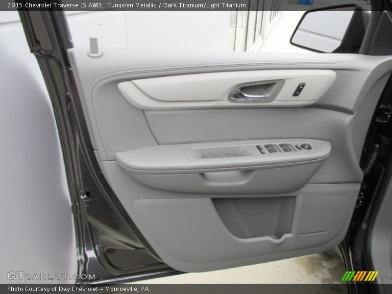 Tungsten Metallic / Dark Titanium/Light Titanium 2015 Chevrolet Traverse LS AWD