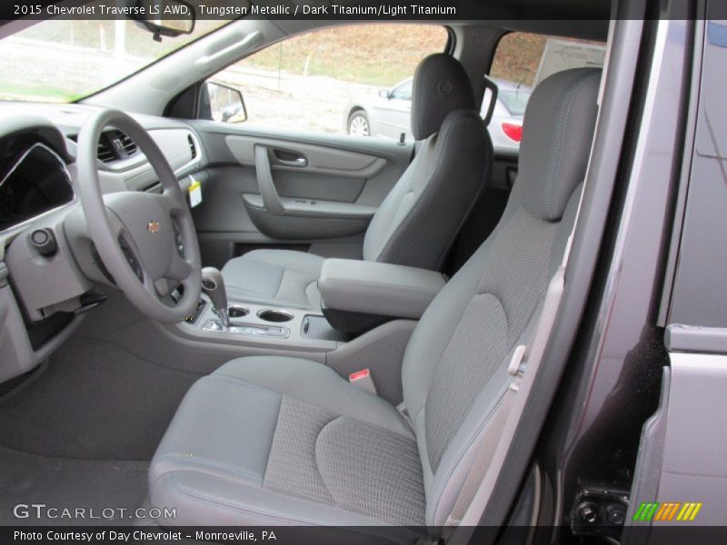 Front Seat of 2015 Traverse LS AWD