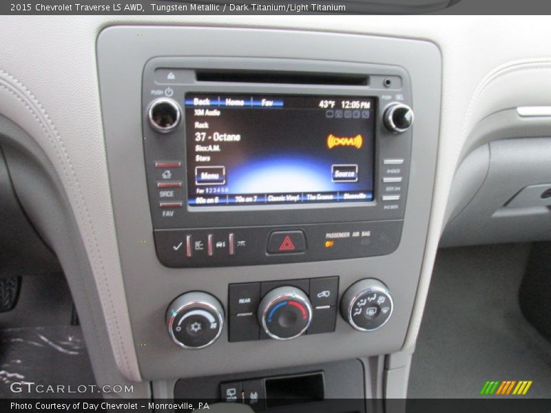 Tungsten Metallic / Dark Titanium/Light Titanium 2015 Chevrolet Traverse LS AWD